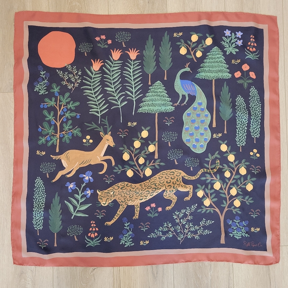 Rifle Paper Co. Jungle Print Scarf